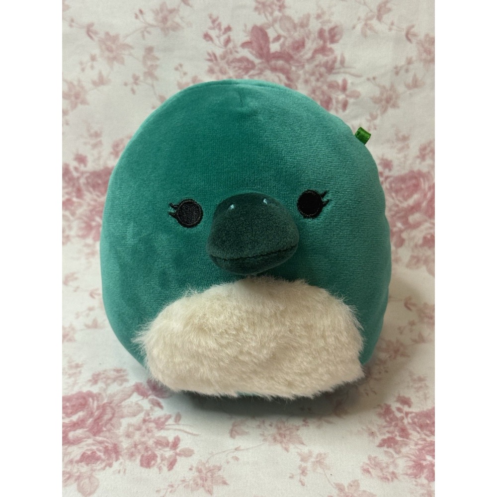 Squishmallows Selassi Platypus Plush 5" Teal Kellytoy Stuffed Animal